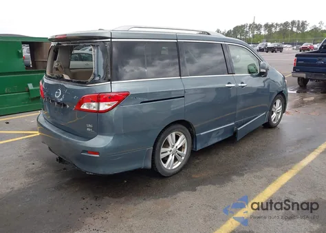 2012 Nissan Quest Sl z USA, uszkodzony, nr VIN JN8AE2KP5C9047735